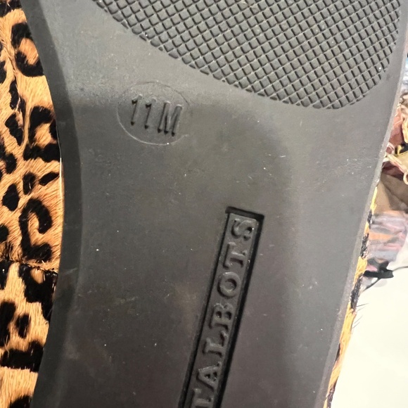 Talbots Francesca Leopard Driving Flats - Picture 7 of 7